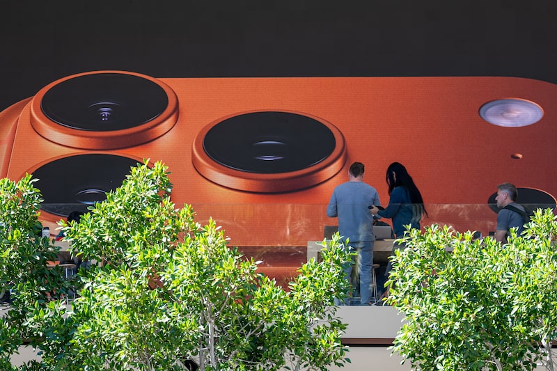 Un anuncio del iPhone 17 Pro en una tienda de Apple en San Francisco, el 28 de julio de 2026. Un anuncio del iPhone 17 Pro en una tienda de Apple en San Francisco, el 28 de julio de 2026.