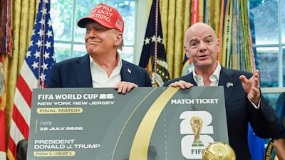 ¿Trump presionó a Infantino? Revelan llamada para retractar tarjeta roja a la selección de EE.UU. ¿Trump presionó a Infantino? Revelan llamada para retractar tarjeta roja a la selección de EE.UU.