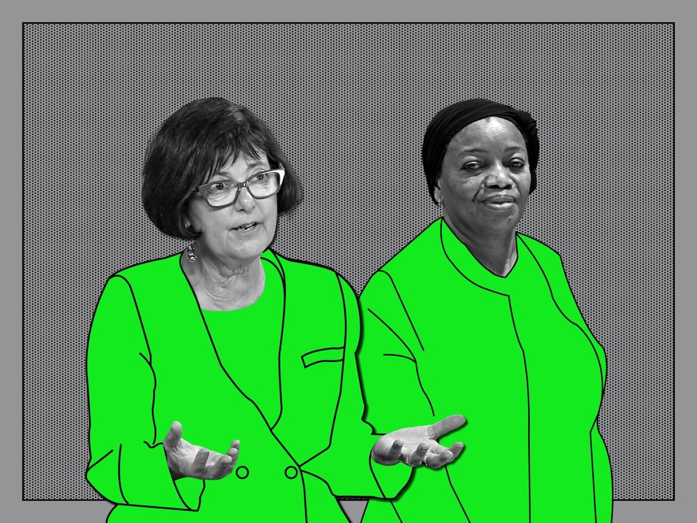 Barbara Creey (Sudáfrica) y Eva Bazaiba (DRC) Barbara Creey (Sudáfrica) y Eva Bazaiba (DRC)