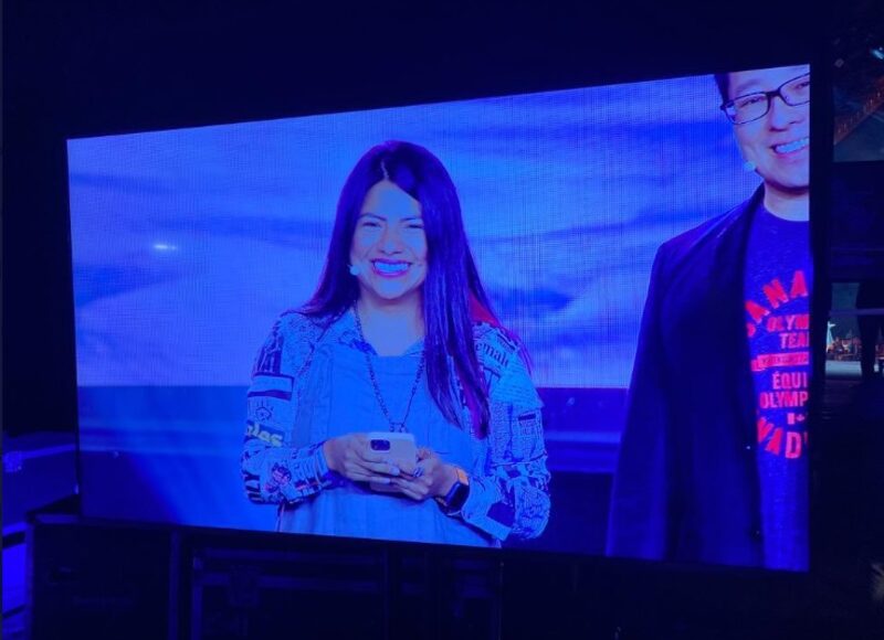 Senadora Indira Kempis en Bitcoin Conference 2022. Senadora Indira Kempis en Bitcoin Conference 2022.