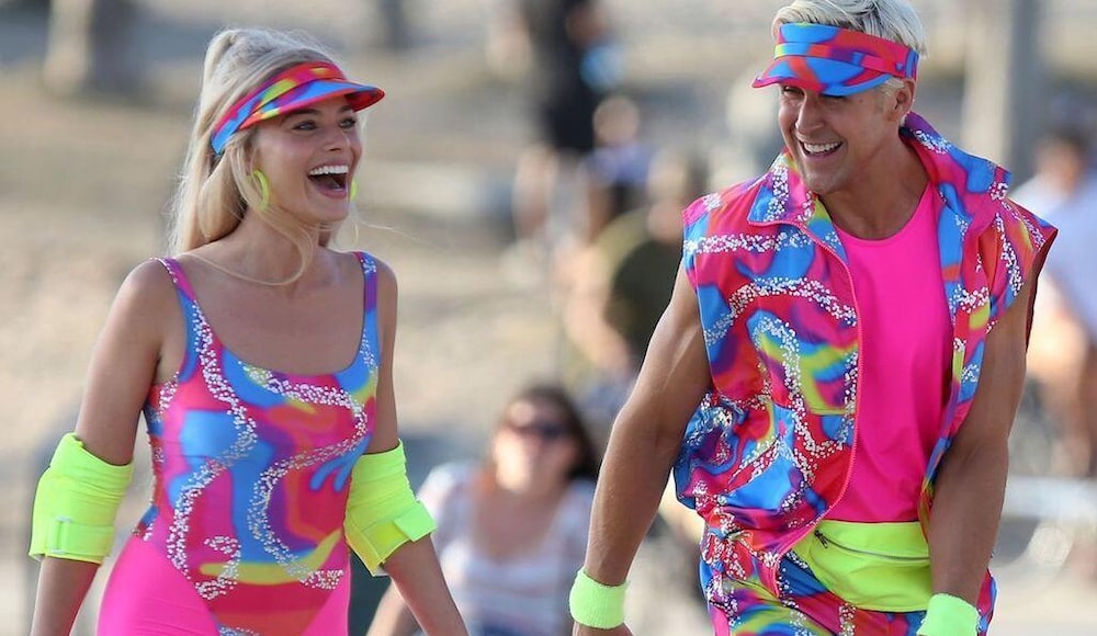 Margot Robbie and Ryan Gosling in 'Barbie' Margot Robbie and Ryan Gosling in 'Barbie'