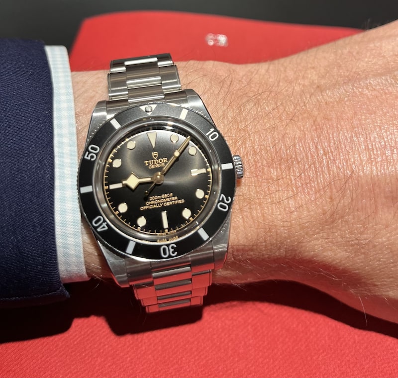 Tudor Black Bay 54 com 37 milímetros apresentado na feira Watches and Wonders Tudor Black Bay 54 com 37 milímetros apresentado na feira Watches and Wonders