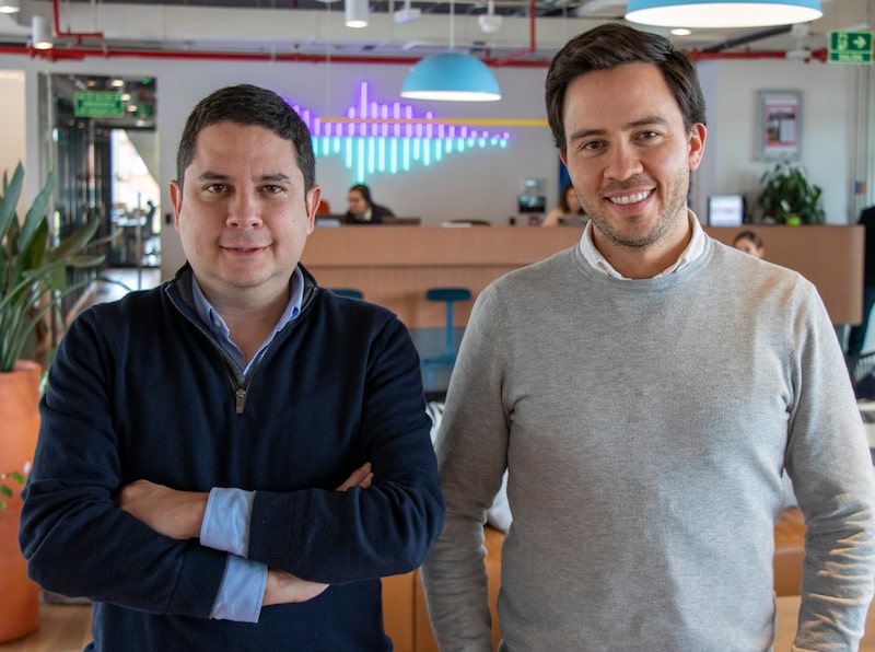 Esteban Velasco (left) and Felipe Llano, co-founders of Sempli Esteban Velasco (left) and Felipe Llano, co-founders of Sempli