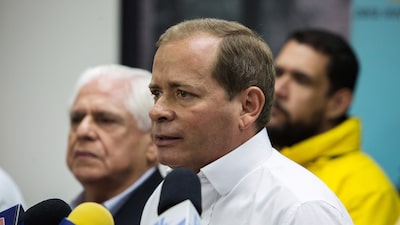 Fiscalía venezolana pide detención domiciliaria para Guanipa tras su excarcelación Fiscalía venezolana pide detención domiciliaria para Guanipa tras su excarcelación