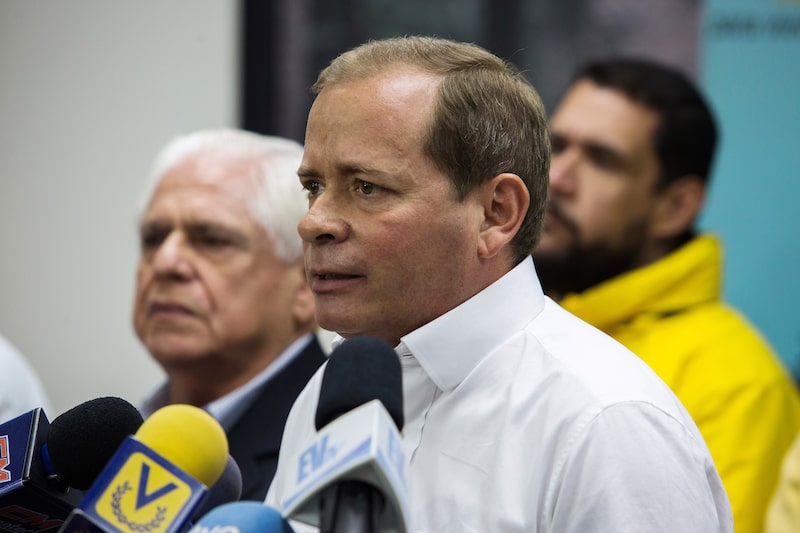 Opposition Leaders Hold Conference Rejecting Venezuela's National Elections Opposition Leaders Hold Conference Rejecting Venezuela's National Elections