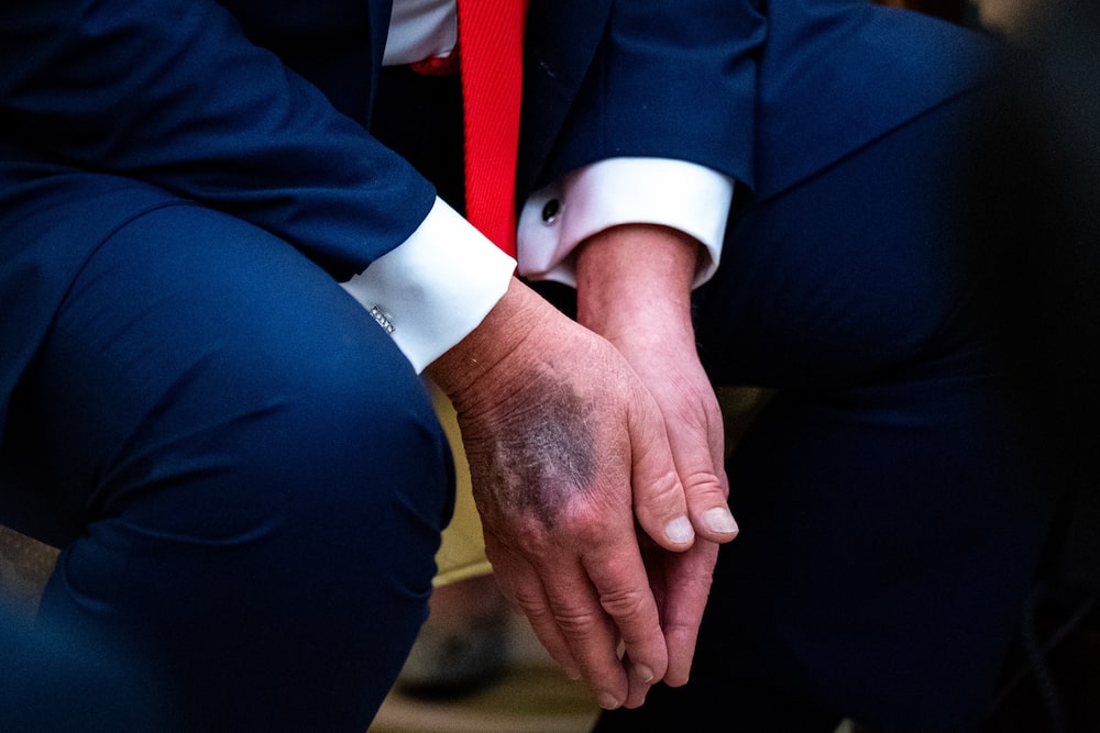Trump durante una reunión en el Despacho Oval en agosto. Trump durante una reunión en el Despacho Oval en agosto.