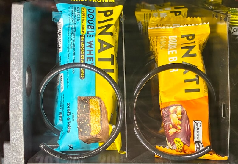produto da Pinati, em snacks produto da Pinati, em snacks