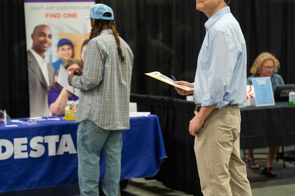 Job Seekers At The WNC Career Expo Job Seekers At The WNC Career Expo
