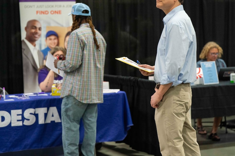 Job Seekers At The WNC Career Expo Job Seekers At The WNC Career Expo