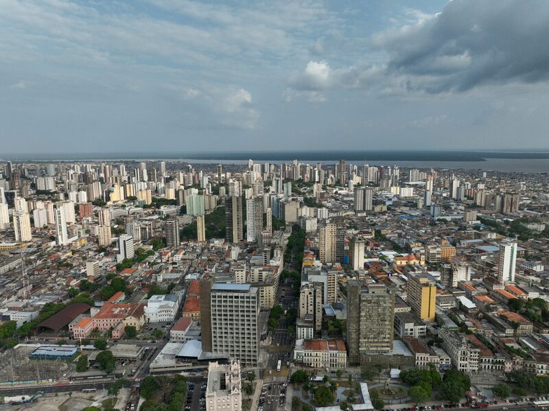 Edificios en el horizonte de Belém, Brasil. Edificios en el horizonte de Belém, Brasil.