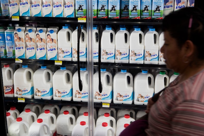 En la imagen, un supermercado en México. En la imagen, un supermercado en México.