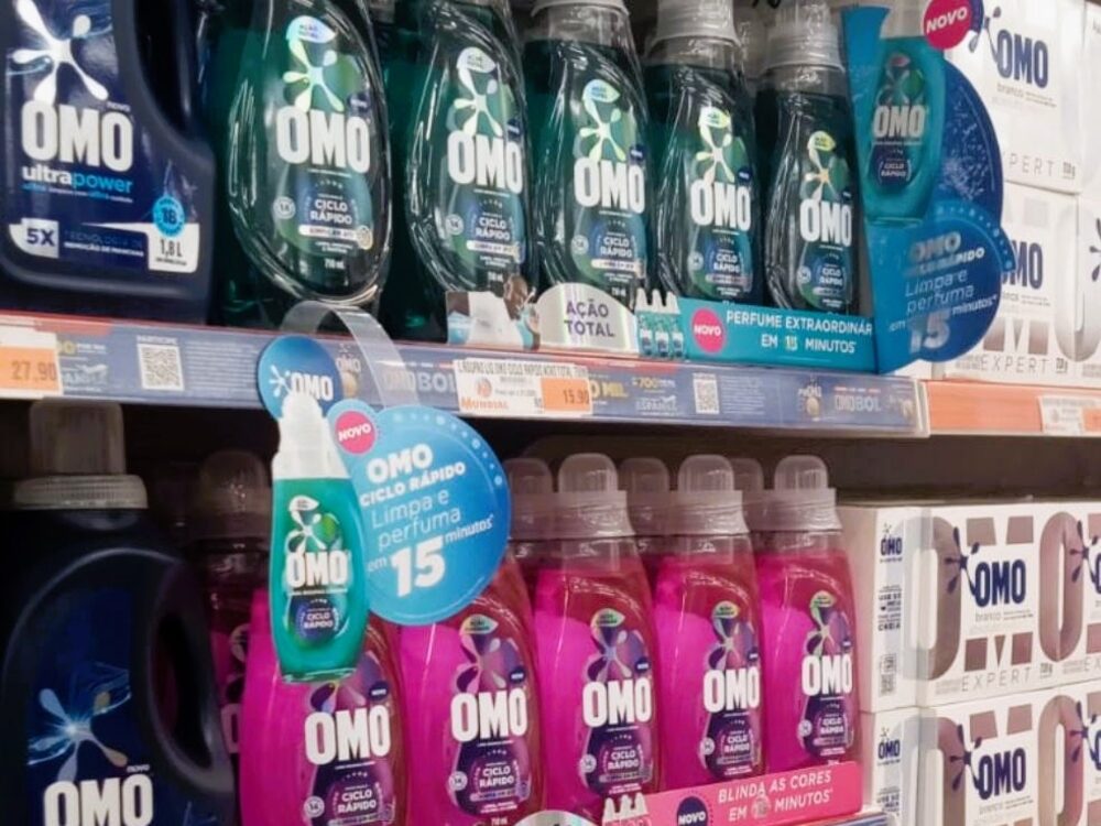 Novo produto OMO Ciclo Rápido, uma das principais inovações da Unilever em sua divisão de negócios de Home Care no mundo (Foto: Divulgação) Novo produto OMO Ciclo Rápido, uma das principais inovações da Unilever em sua divisão de negócios de Home Care no mundo (Foto: Divulgação)