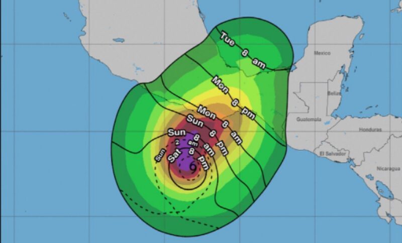 La tormenta Agatha se ha formado en el Océano Pacífico e impactará México. La tormenta Agatha se ha formado en el Océano Pacífico e impactará México.