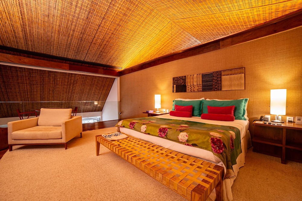 La Paraty Suite es la habitación más grande de la Pousada Literária. La Paraty Suite es la habitación más grande de la Pousada Literária.