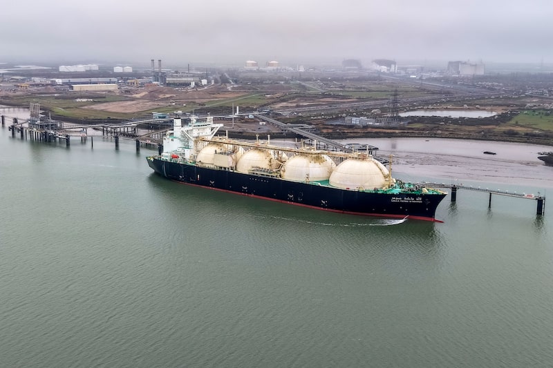 Navio de transporte de gás Navio de transporte de gás