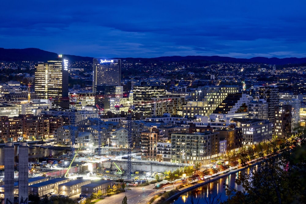 Edificios del distrito financiero del Proyecto Bardcode en Oslo, Noruega, el martes 17 de octubre de 2023. Edificios del distrito financiero del Proyecto Bardcode en Oslo, Noruega, el martes 17 de octubre de 2023.