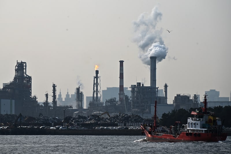 Industrial plants at the Keihin industrial area in Kawasaki, Japan, on Tuesday, March 24, 2026. Japanese Prime Minister Sanae Takaichi looked to ramp up the nations response to the fallout from the war in Iran with a thorough review of the ecosystem of oil-related products, as the likelihood builds of shortages and knock-on effects across the economy. Photographer: Soichiro Koriyama/Bloomberg Industrial plants at the Keihin industrial area in Kawasaki, Japan, on Tuesday, March 24, 2026. Japanese Prime Minister Sanae Takaichi looked to ramp up the nations response to the fallout from the war in Iran with a thorough review of the ecosystem of oil-related products, as the likelihood builds of shortages and knock-on effects across the economy. Photographer: Soichiro Koriyama/Bloomberg