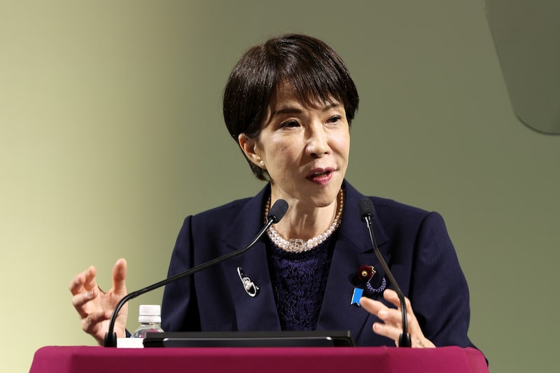 Sanae Takaichi.
Foto: Kiyoshi Ota/Bloomberg Sanae Takaichi.
Foto: Kiyoshi Ota/Bloomberg