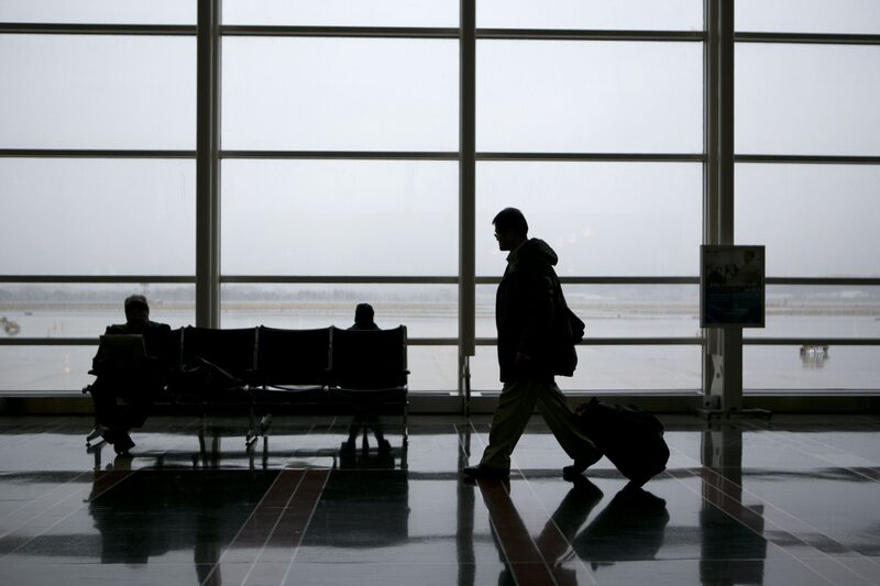 El aeropuerto Reagan en Washington. El aeropuerto Reagan en Washington.