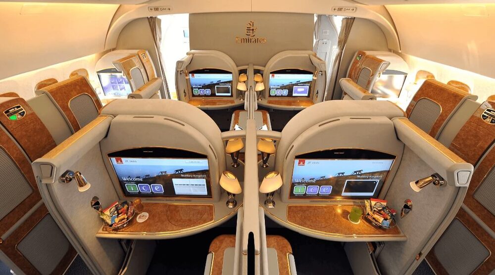 A380 First Classe Emirates A380 First Classe Emirates
