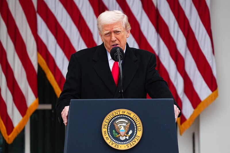 El presidente de los Estados Unidos, Donald Trump. El presidente de los Estados Unidos, Donald Trump.