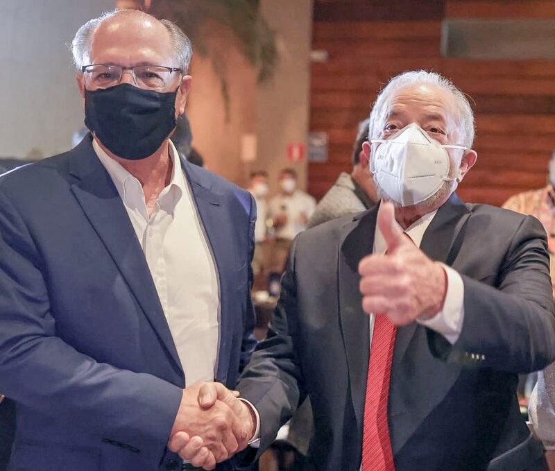 Ex-presidente Lula e ex-governandor Geraldo Ackmin participam de evento em São Paulo Ex-presidente Lula e ex-governandor Geraldo Ackmin participam de evento em São Paulo