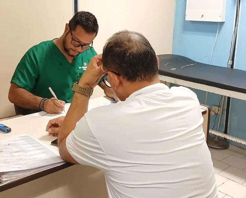 Atención en la Clínica Popular Tipo I Paraparal ubicada en el municipio Los Guayos, el 25 de agosto de 2025. Atención en la Clínica Popular Tipo I Paraparal ubicada en el municipio Los Guayos, el 25 de agosto de 2025.