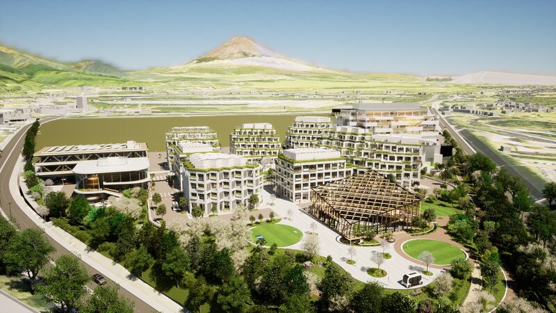 Primeros 100 residentes de Woven City en la base del monte Fuji en Japón arribarían tan pronto como este otoño. Primeros 100 residentes de Woven City en la base del monte Fuji en Japón arribarían tan pronto como este otoño.