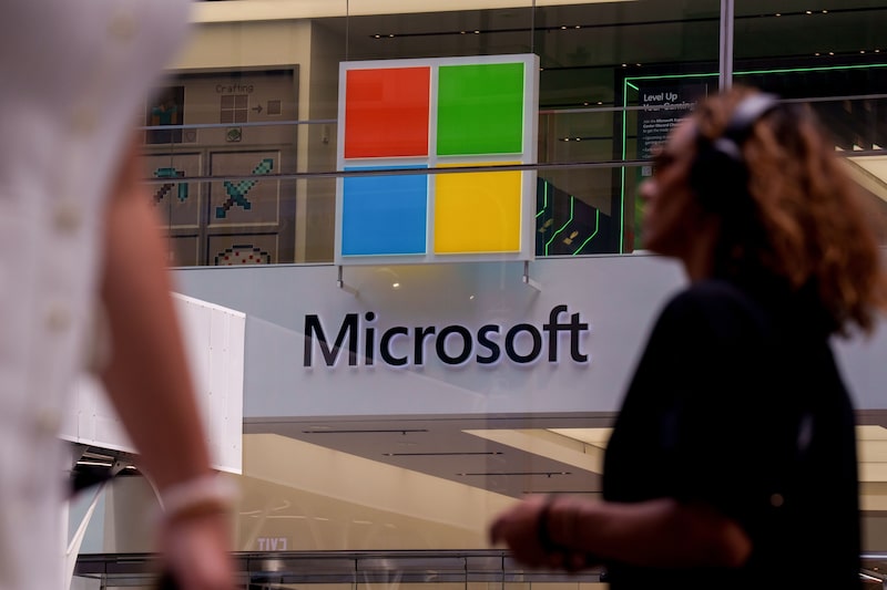 Una tienda de Microsoft en Nueva York. Fotógrafo: Adam Gray/Bloomberg. Una tienda de Microsoft en Nueva York. Fotógrafo: Adam Gray/Bloomberg.