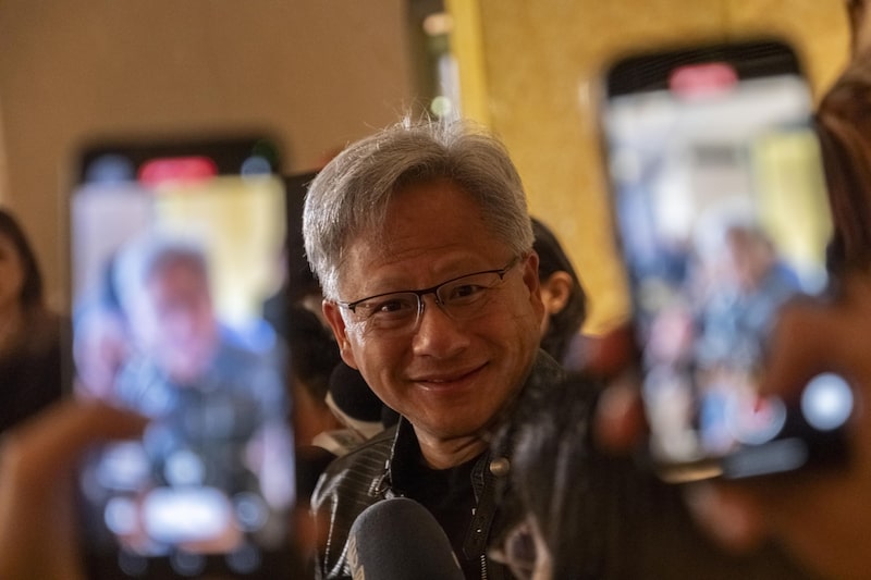 Foto de Jensen Huang, CEO de Nvidia. Foto de Jensen Huang, CEO de Nvidia.