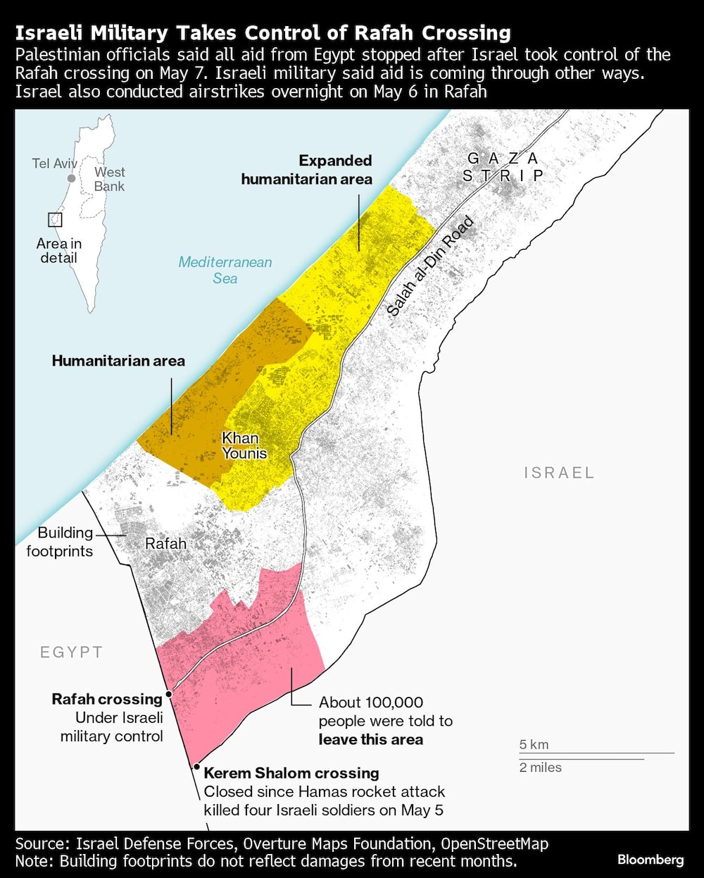 Israel Military takes controlof Rafah crossing Israel Military takes controlof Rafah crossing