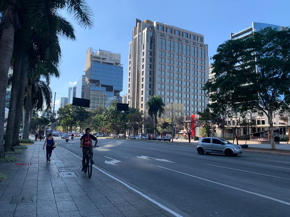 Vista da av. Faria Lima, em São Paulo Vista da av. Faria Lima, em São Paulo