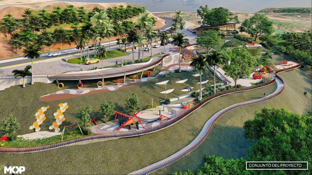 El Ministerio de Turismo detectó un mayor interés de los turistas por conocer bitcoin. En la imagen, maqueta del proyecto Mirador Camino a Surf City. Foto: @MITURElSalvador El Ministerio de Turismo detectó un mayor interés de los turistas por conocer bitcoin. En la imagen, maqueta del proyecto Mirador Camino a Surf City. Foto: @MITURElSalvador