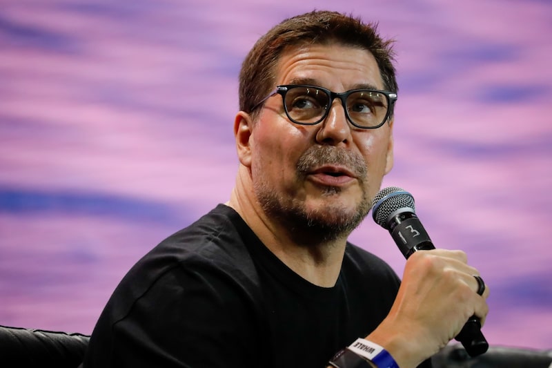 Claure speaks during the Bitcoin 2022 conference in Miami. Photographer: Eva Marie Uzcategui/Bloomberg Claure speaks during the Bitcoin 2022 conference in Miami. Photographer: Eva Marie Uzcategui/Bloomberg