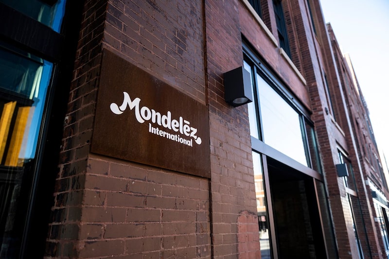 Sede de Mondelez International en Chicago, Illinois, EE.UU. Sede de Mondelez International en Chicago, Illinois, EE.UU.