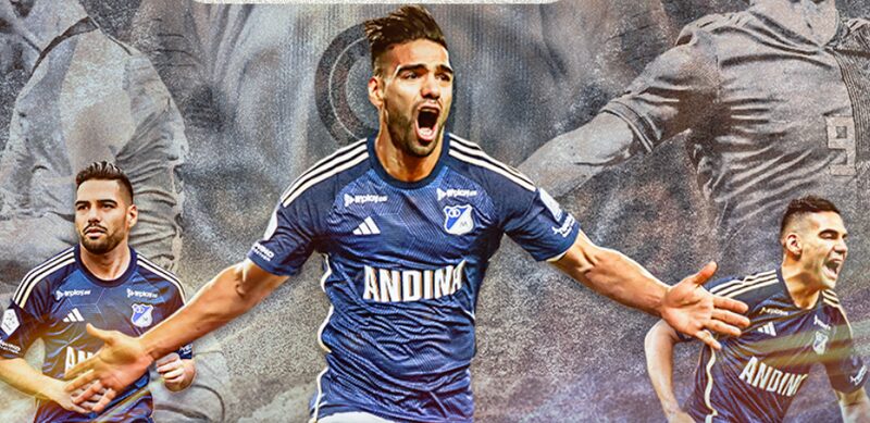 Radamel Falcao García, nuevo jugador de Millonarios. Radamel Falcao García, nuevo jugador de Millonarios.