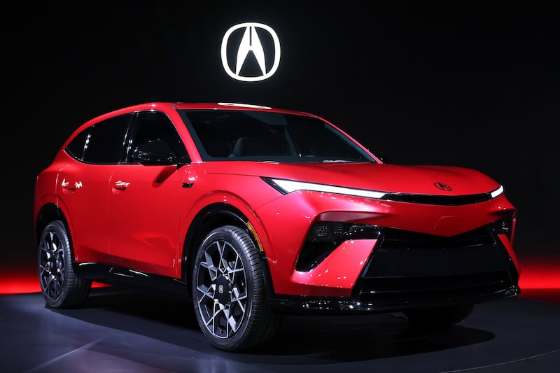 Un prototipo de SUV híbrido Acura de Honda Motor Co. expuesto en una rueda de prensa en Tokio, el 14 de mayo de 2026. Fotógrafo: Kiyoshi Ota/Bloomberg. Un prototipo de SUV híbrido Acura de Honda Motor Co. expuesto en una rueda de prensa en Tokio, el 14 de mayo de 2026. Fotógrafo: Kiyoshi Ota/Bloomberg.