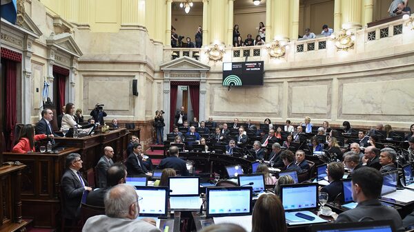 Senado rechazó el mega decreto de Milei y discusión se traslada a Diputados Senado rechazó el mega decreto de Milei y discusión se traslada a Diputados