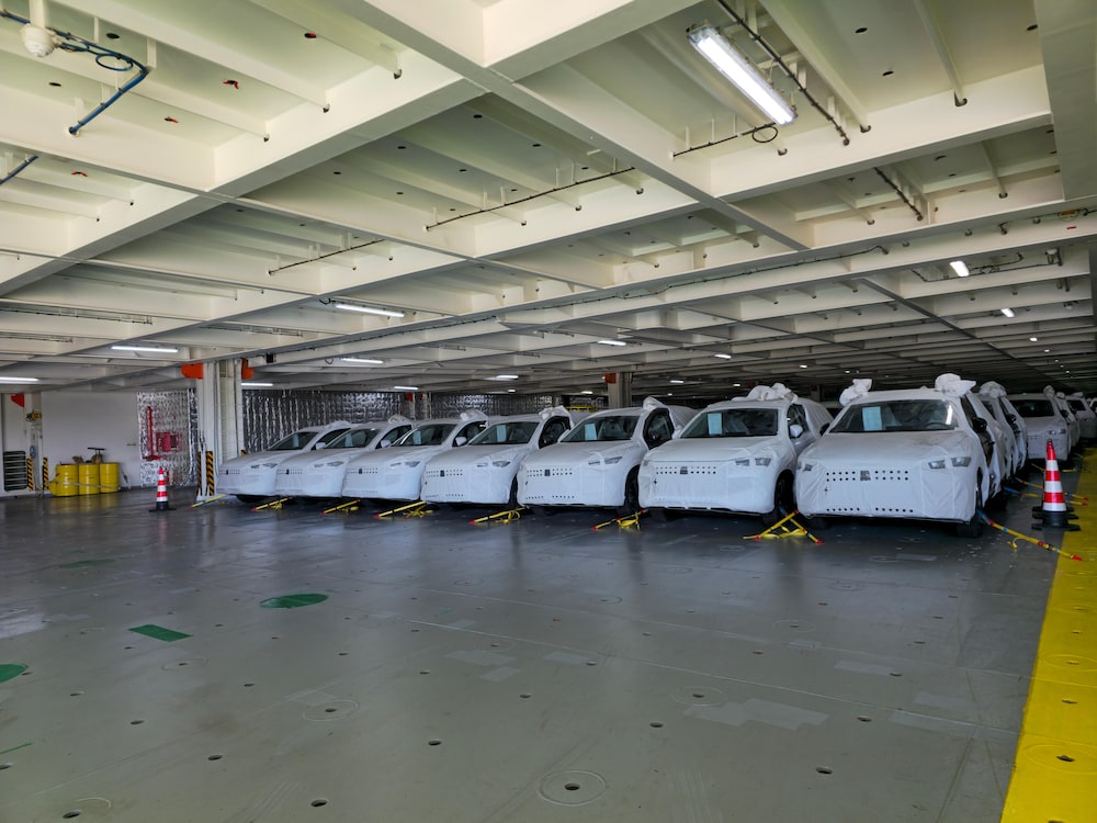 Vehículos de BYD abordo el Changzhou, amarrado en la Terminal del puerto de Zárate, provincia de Buenos Aires. Vehículos de BYD abordo el Changzhou, amarrado en la Terminal del puerto de Zárate, provincia de Buenos Aires.