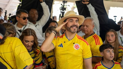 Abelardo de la Espriella vence 2º turno na Colômbia, segundo contagem preliminar Abelardo de la Espriella vence 2º turno na Colômbia, segundo contagem preliminar