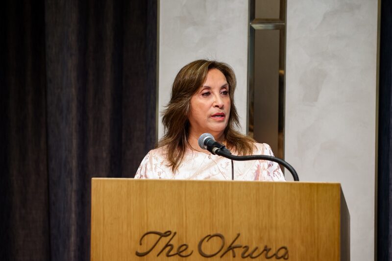 La presidenta de Perú, Dina Boluarte, se encuentra en Japón en una visita oficial. La presidenta de Perú, Dina Boluarte, se encuentra en Japón en una visita oficial.