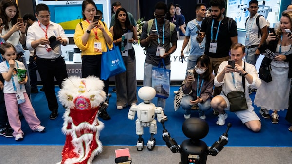 La tecnología china desafía la guerra comercial y energética en la Feria de Cantón La tecnología china desafía la guerra comercial y energética en la Feria de Cantón