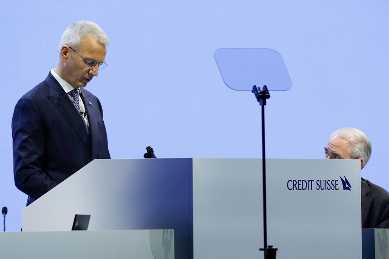 Axel Lehmann, presidente de Credit Suisse Axel Lehmann, presidente de Credit Suisse