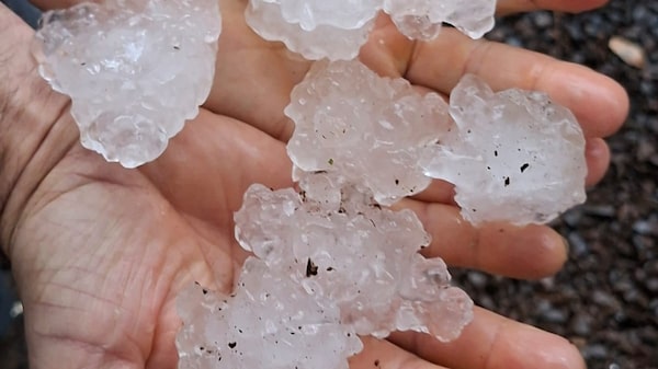 Fotos: así fue la monumental granizada que azotó Brasil y por qué sucedió Fotos: así fue la monumental granizada que azotó Brasil y por qué sucedió