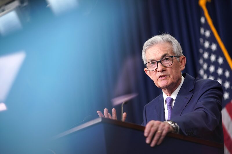 Jerome Powell, presidente de la Reserva Federal de EE.UU., durante una rueda de prensa tras una reunión del Comité Federal de Mercado Abierto (FOMC) en Washington, DC, EE.UU., el miércoles 12 de junio de 2024. Jerome Powell, presidente de la Reserva Federal de EE.UU., durante una rueda de prensa tras una reunión del Comité Federal de Mercado Abierto (FOMC) en Washington, DC, EE.UU., el miércoles 12 de junio de 2024.