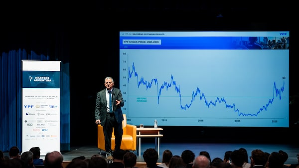 La reacción del CEO de YPF al rally que llevó las acciones a máximos desde el 2011 La reacción del CEO de YPF al rally que llevó las acciones a máximos desde el 2011