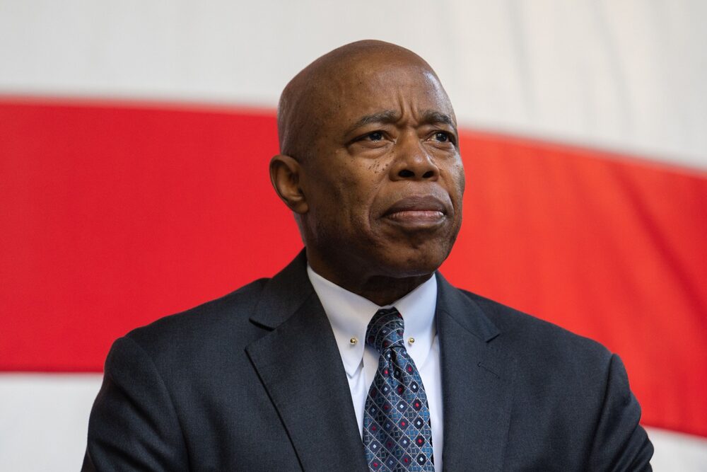 The list of defendants includes New York Mayor Eric Adams, music mogul Sean “Diddy” Combs and rock legend Axl Rose.
Photographer: Jeenah Moon/Bloomberg The list of defendants includes New York Mayor Eric Adams, music mogul Sean “Diddy” Combs and rock legend Axl Rose.
Photographer: Jeenah Moon/Bloomberg