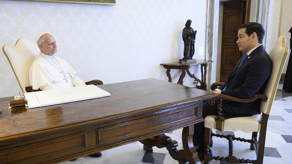Marco Rubio habla de la guerra en Medio Oriente con el papa León XIV tras disputa con Trump Marco Rubio habla de la guerra en Medio Oriente con el papa León XIV tras disputa con Trump
