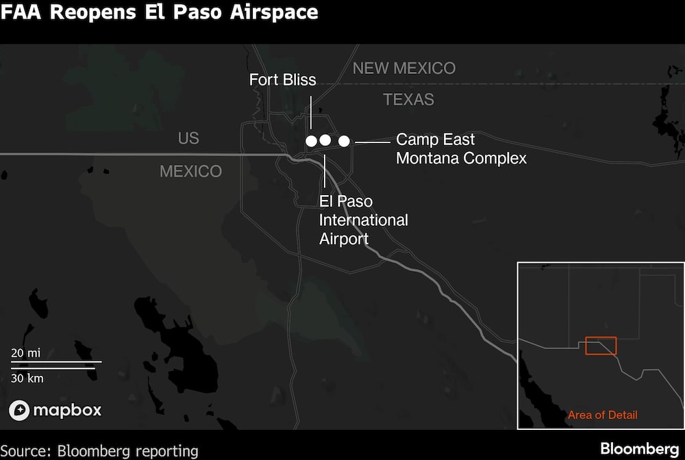 FAA Reopens El Paso Airspace FAA Reopens El Paso Airspace