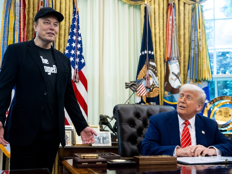 Elon Musk e Donald Trump Elon Musk e Donald Trump